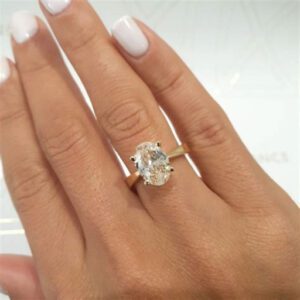 2 Carat Oval Engagement Ring