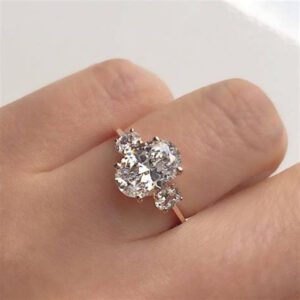 3 Carat Oval Engagement Ring