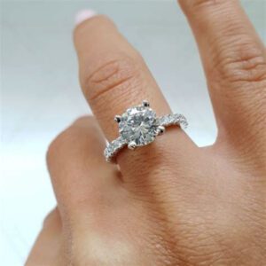 Lab Created Diamonds Engagement Rings