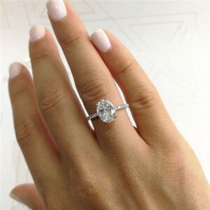 Oval Engagement Rings 2 Carat