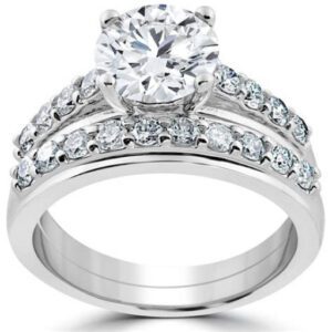 White Gold Engagement Rings for Women