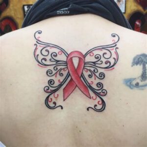 Breast Cancer Pink Ribbon Tattoo Ideas