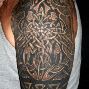 Celtic Tattoo Sleeve Ideas for Men