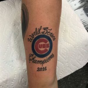 Chicago Cubs World Series Tattoo Ideas