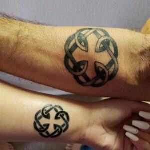 Father Daughter Celtic Knot Tattoo Ideas