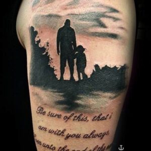 Father Son and Daughter Tattoo Ideas