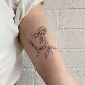 Fine Line Tattoo Ideas for Ladies