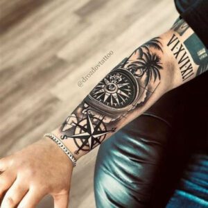 Half Sleeve Forearm Tattoo Ideas for Men