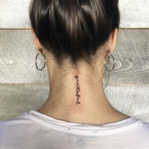 Ideas for Tattoos on Back of Neck