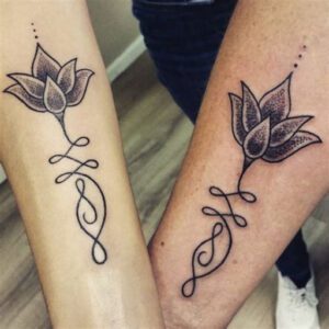 Matching Tattoo Ideas Mother and Daughter