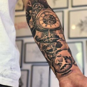 Mens Half Sleeve Forearm Tattoo Ideas