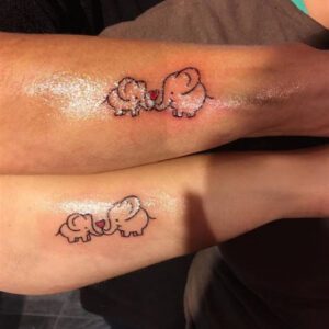 Mother and Daughter Matching Tattoo Ideas