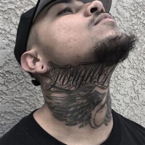 Neck Tattoo Ideas for Men With Meaning