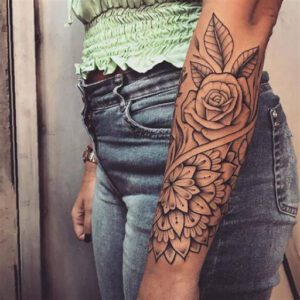 Simple Arm Tattoo Ideas for Females