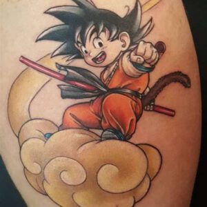 Simple Dragon Ball Z Tattoo Ideas