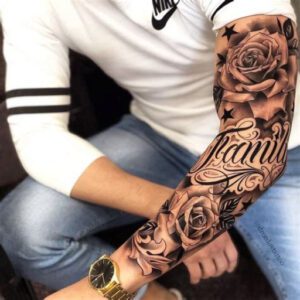 Sleeve Tattoo Ideas for Men Family