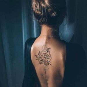 Small Back Tattoo Ideas for Females