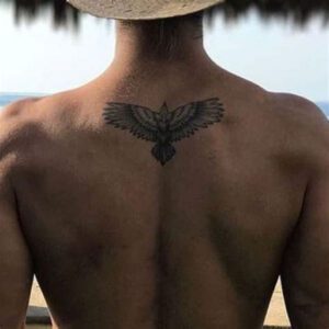 Small Back Tattoo Ideas for Men