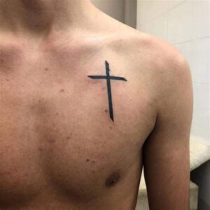 Small Cross Tattoo Ideas for Men