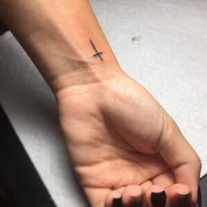 Small Cross Tattoo Ideas for Women