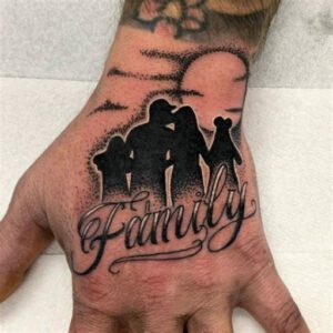 Small Family Tattoo Ideas for Men