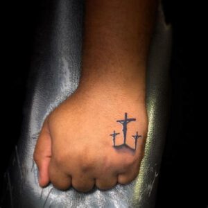 Small Religious Tattoo Ideas for Men