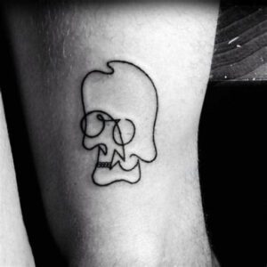 Small Skull Tattoo Ideas for Men