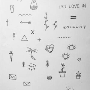 Small Stick N Poke Tattoo Ideas