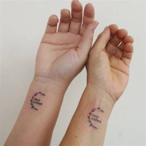 Small Tattoo Ideas for Brother and Sister