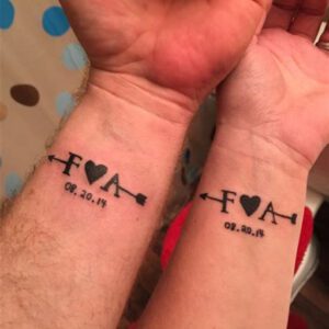 Small Tattoo Ideas for Husband and Wife