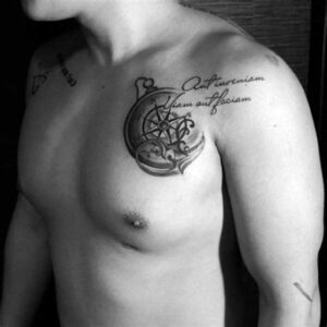 Small Tattoo Ideas for Mens Chest