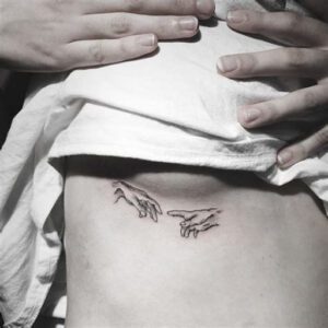 Small Tattoo Ideas for Under the Breast