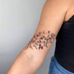 Small Tattoo Ideas for Women’s Upper Arm