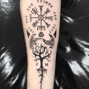 Small Viking Tattoo Ideas for Men