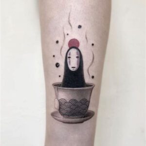 Spirited Away No Face Tattoo Ideas