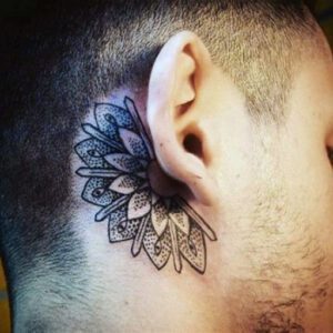 Tattoo Ideas Behind the Ear Tattoos Men