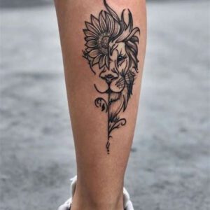 Tattoo Ideas for Back of Calf