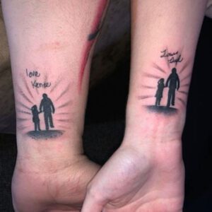 Tattoo Ideas for Daughter and Dad