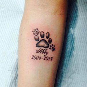 Tattoo Ideas for Loss of Dog