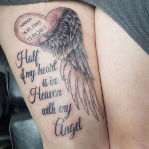 Tattoo Ideas for Loved Ones in Heaven