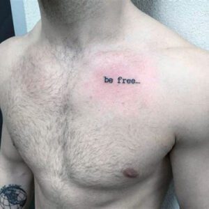 Tattoo Ideas for Men Chest Simple