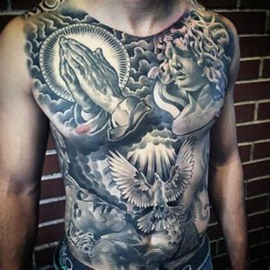 Tattoo Ideas for Men on Stomach