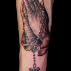 Tattoo Ideas for Men Praying Hands