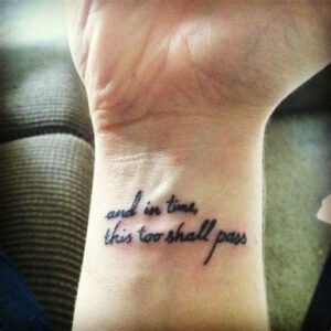 Tattoo Ideas for Men with Meaningful Quotes