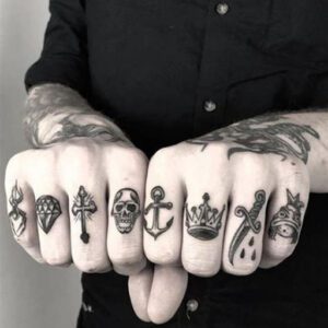 Tattoo Ideas for Men’s Fingers