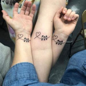 Tattoo Ideas for Mom With 2 Daughters