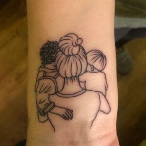 Tattoo Ideas for Moms with 2 Sons