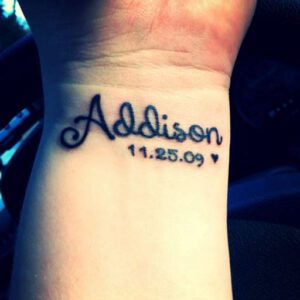 Tattoo Ideas for My Daughter’s Name