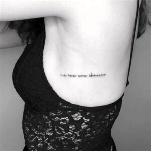 Tattoo Ideas for Side of Breast