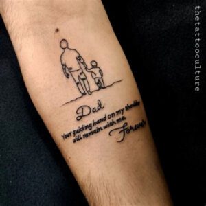 Tattoo Ideas for Son and Father